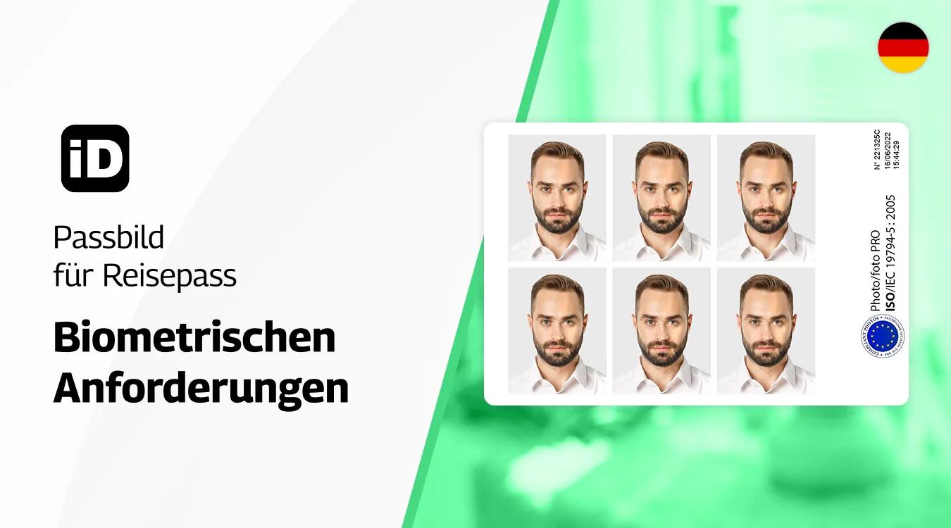 Passbild für Reisepass Passbild für Reisepass