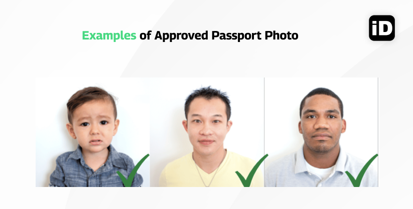 1 Examples of Approved Passport Photo