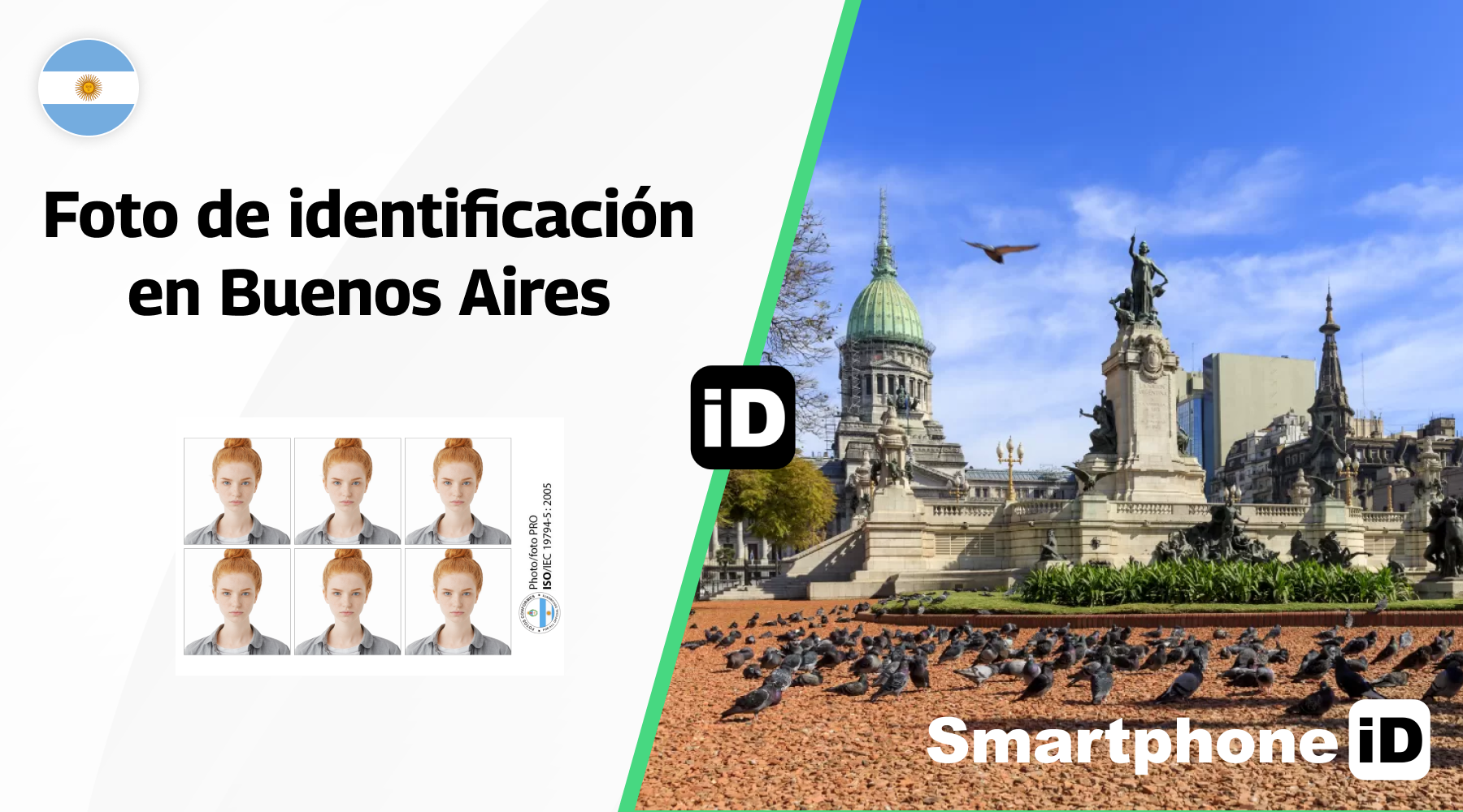 Foto de identificación en Buenos Aires