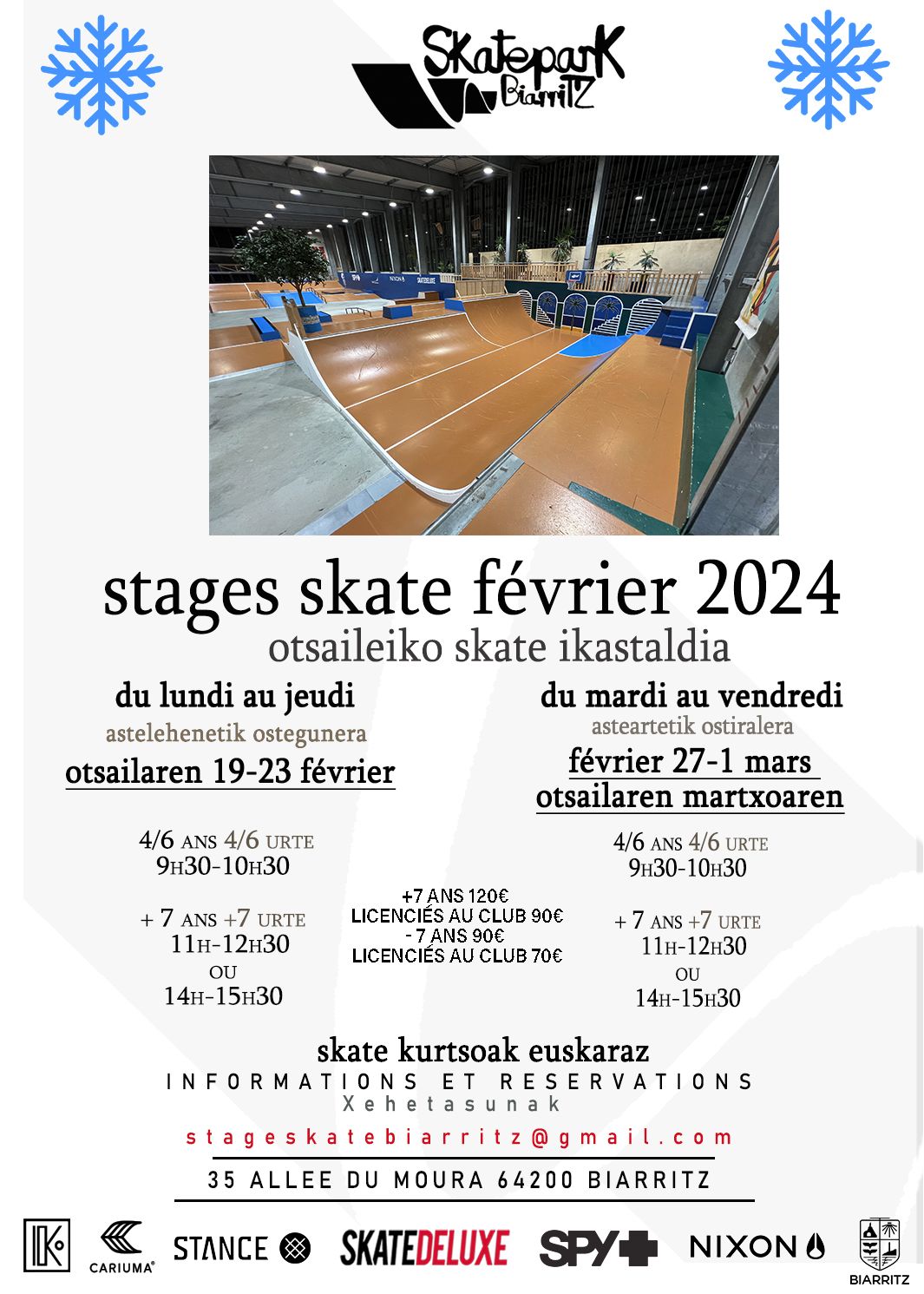 stage skate février 2024