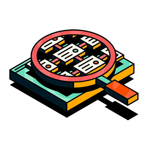 An illustration of Jira work items linked together