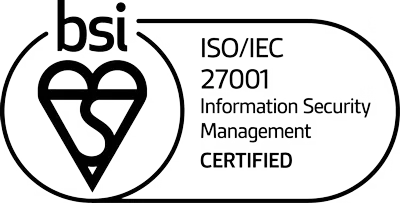 ISO 27001 badge
