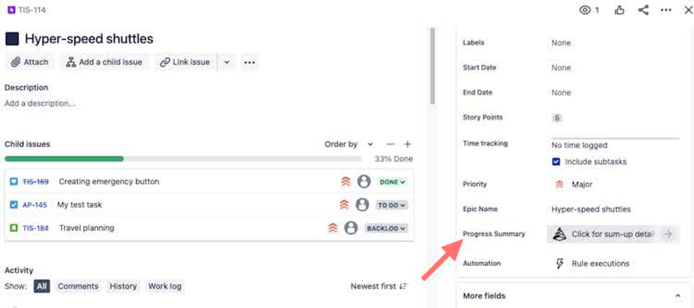 check your progress summary