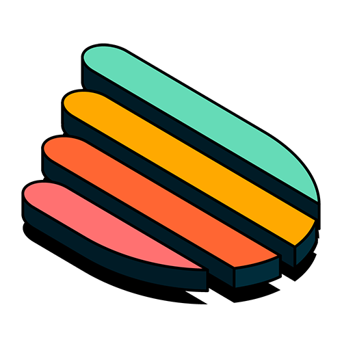 illustrated version of the Upscale logo