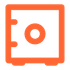 A safe icon