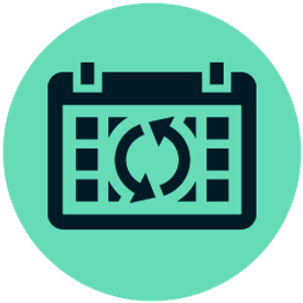 Recurring Tasks for monday.com logo.