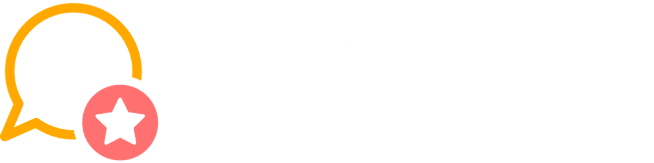 monday.com appdates newsletter logo with a speech bubble and a star in a circle