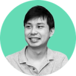 Darren Ching's profile picture on a mint background