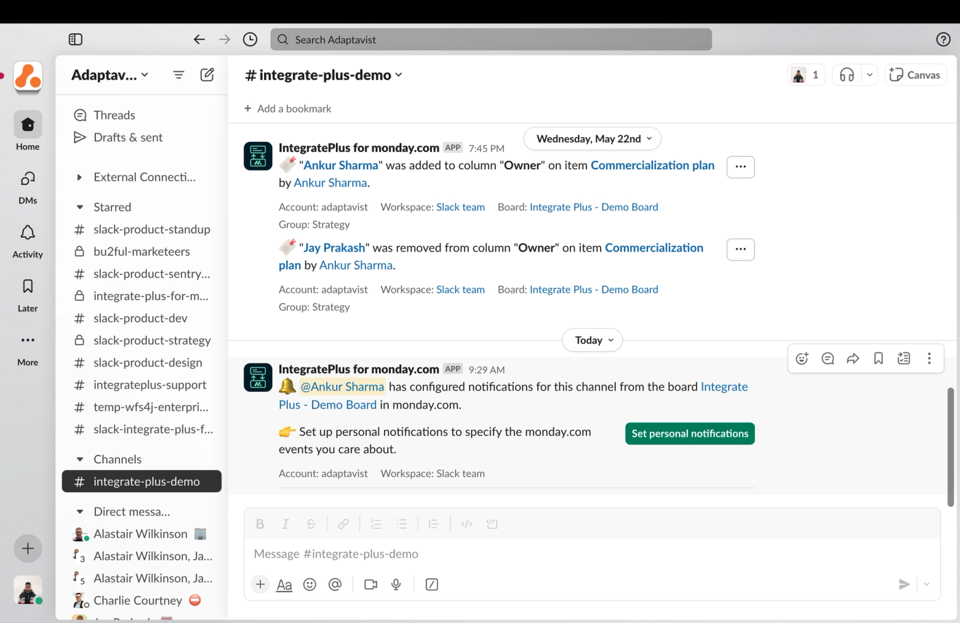Improve productivity by reducing endless platform-switching screenshot.