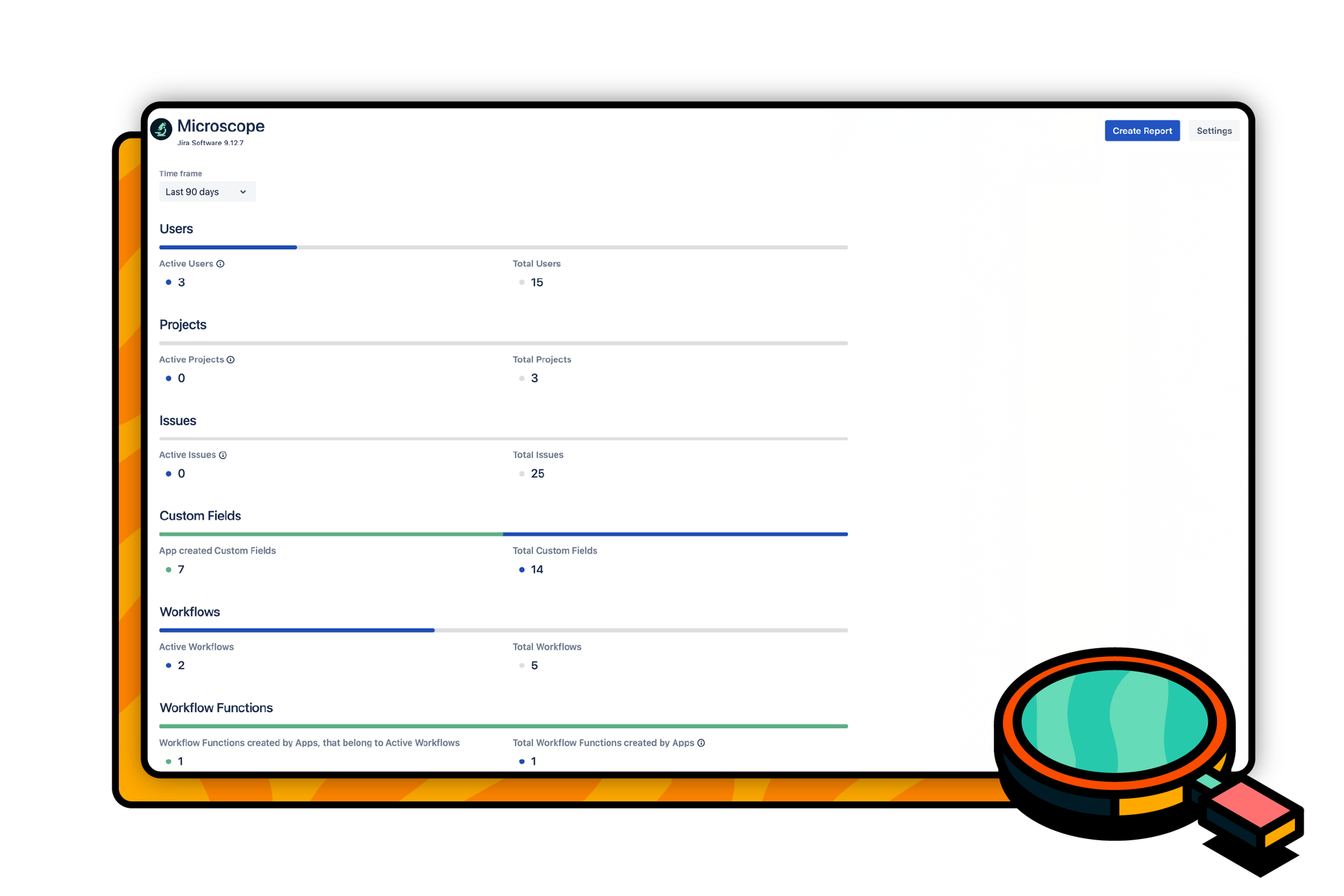 microscope for jira dashboard