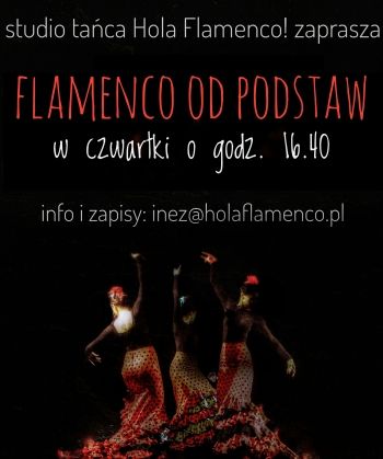Plakat: Flamenco dla początkujących od 3 lutego br.