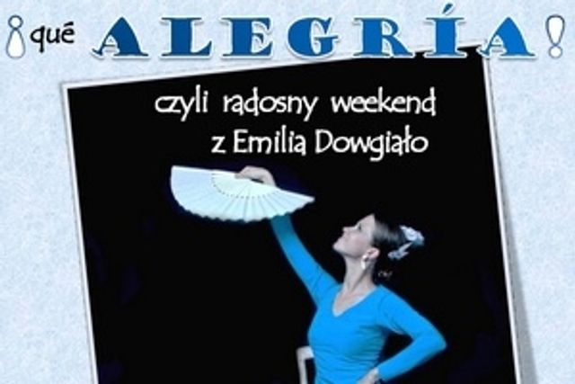 Plakat: Warsztaty weekendowe 21-22 listopada br. z Emilią Dowgiało!