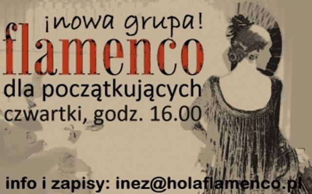 Plakat: Nowa grupa początkująca od 21 marca br.