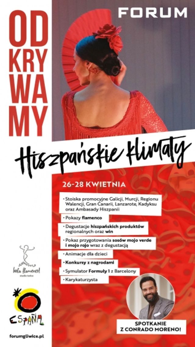 Plakat: Hiszpańskie klimaty - Forum Gliwice
