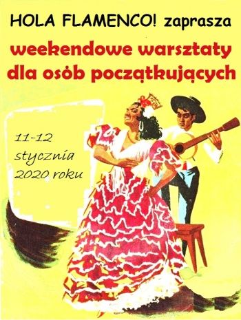 Plakat: Weekendowe warsztaty dla początkujących 11-12 stycznia 2020 r.