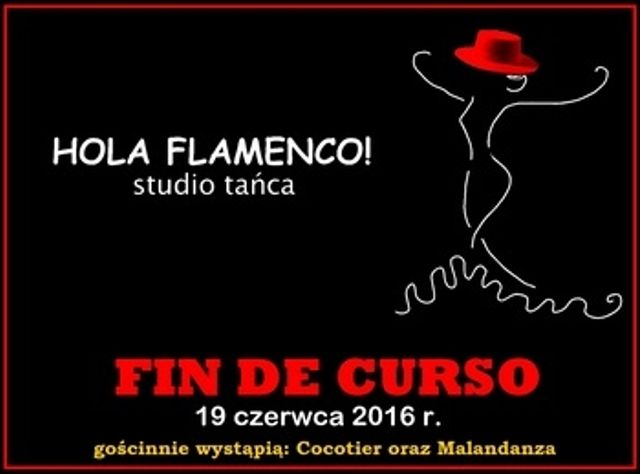 Plakat: Fin de curso 19 czerwca 2016 r.