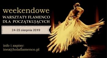 Plakat: Weekendowe warsztaty dla początkujących 24-25 sierpnia br.