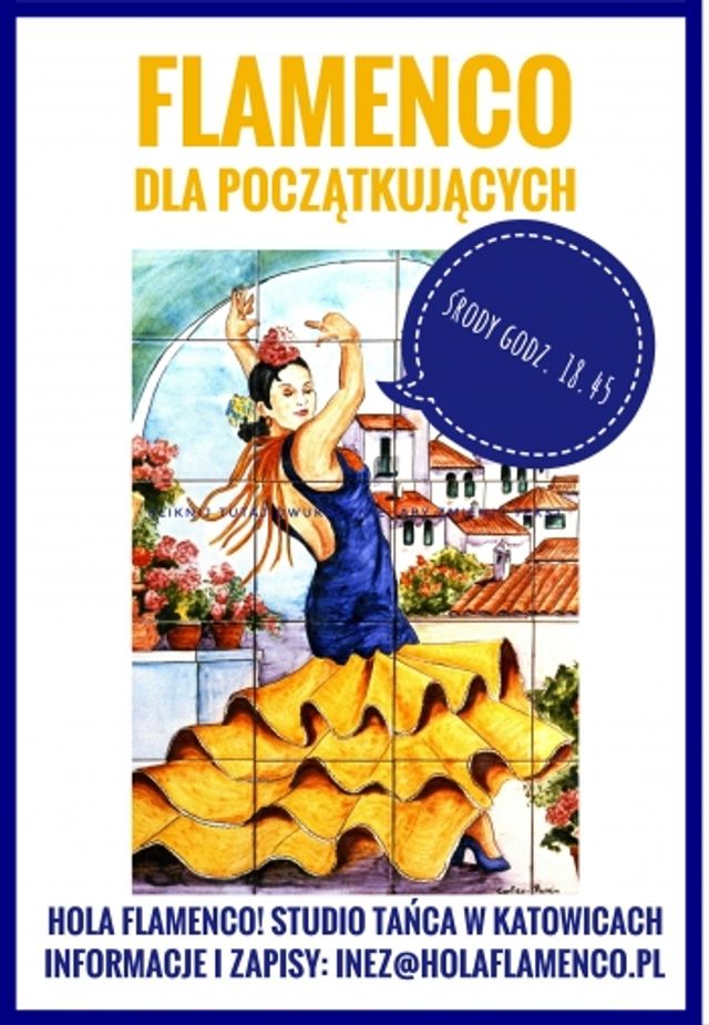 Plakat: ZAPRASZAMY NA KURS DLA OSÓB POCZĄTKUJĄCYCH :-)