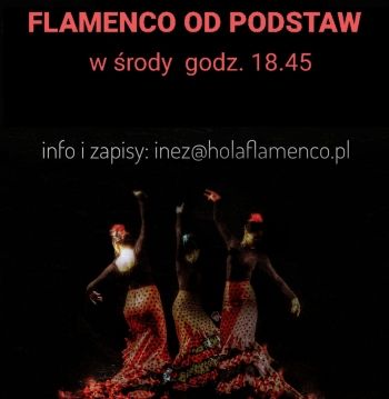 Plakat: Taniec flamenco od podstaw - nowy semestr
