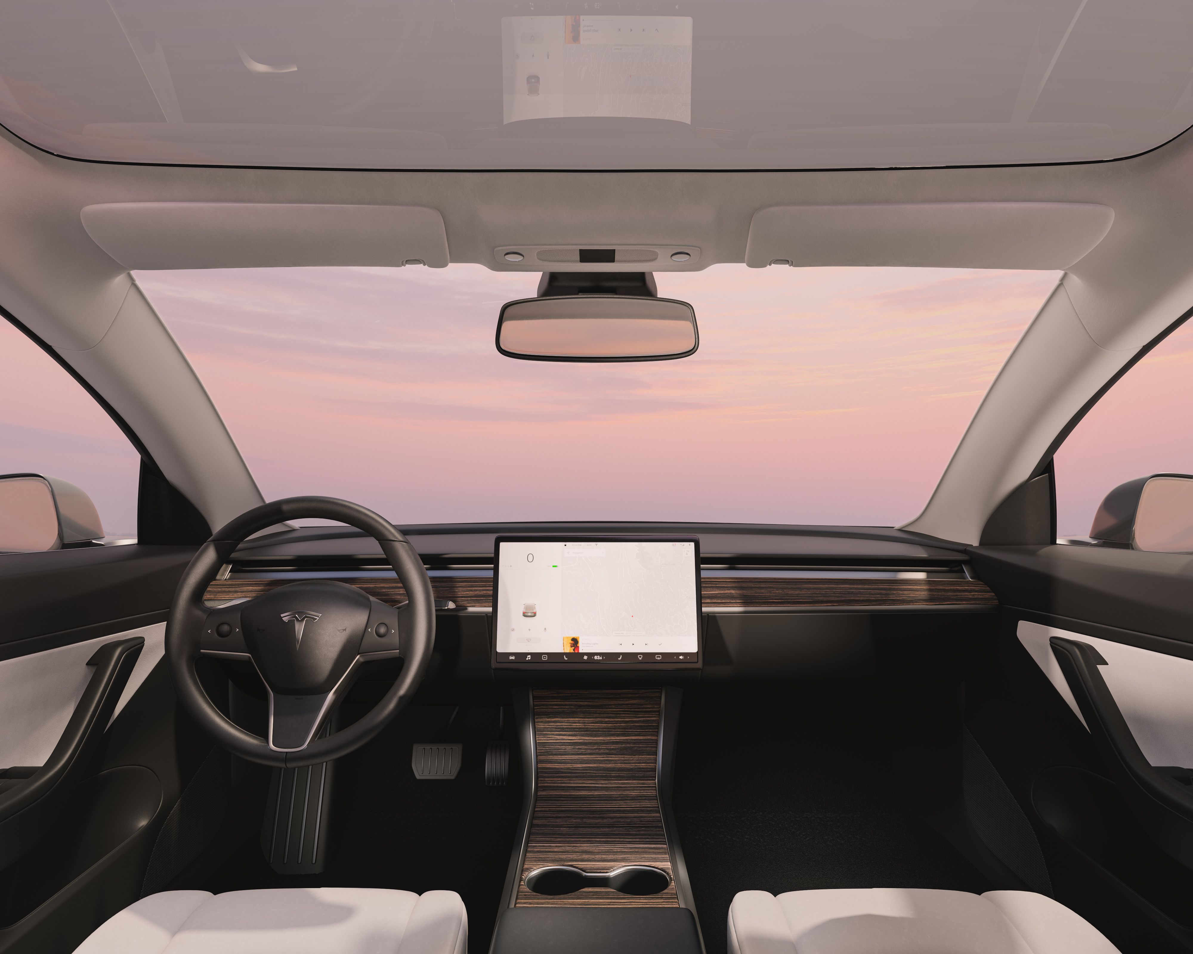Dashboard Cover for Tesla Model 3 / Y – Hills