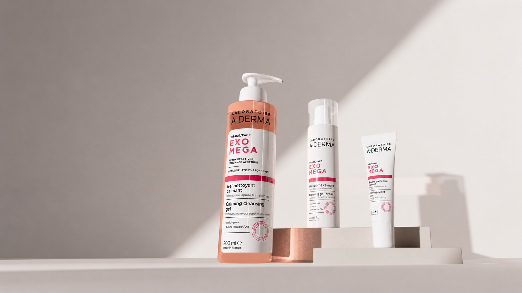 Nyheter fra A-Derma Exomega. Kjøp her