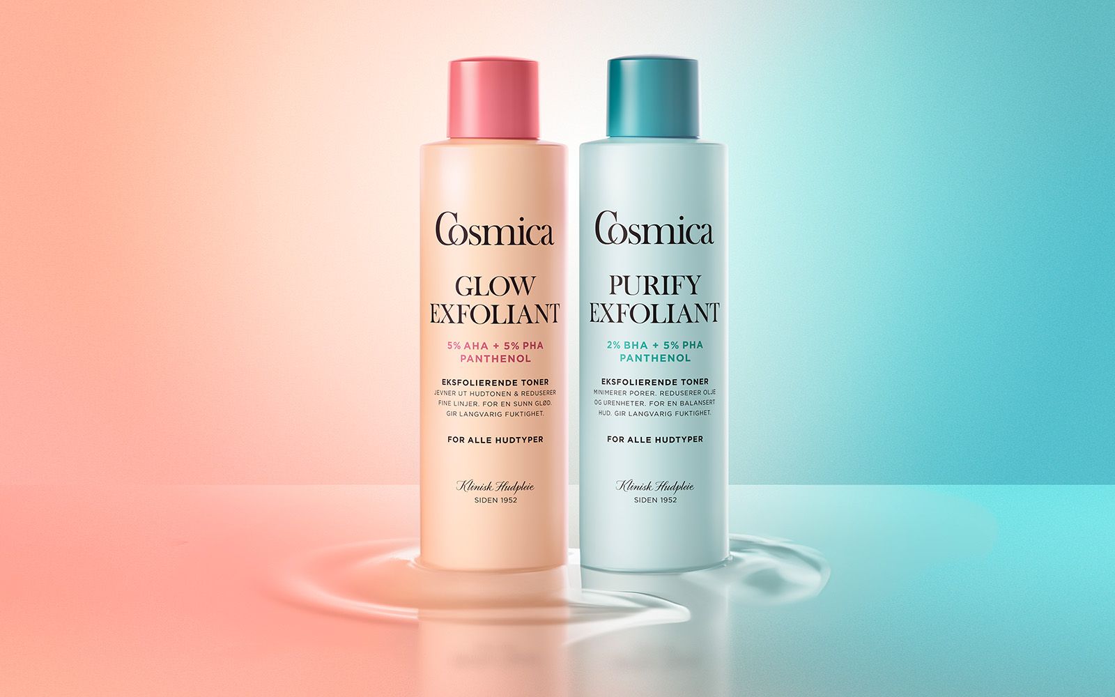Slik bruker du eksfolierende tonere i din hudpleierutine