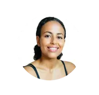 Portrettbilde av Rebecca som er i fagpanelet