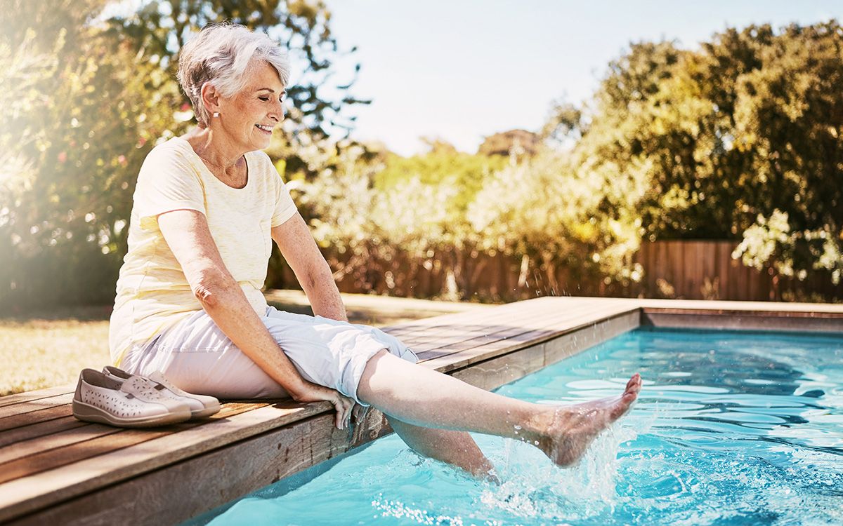 Fotpleie mot hard hud under føttene