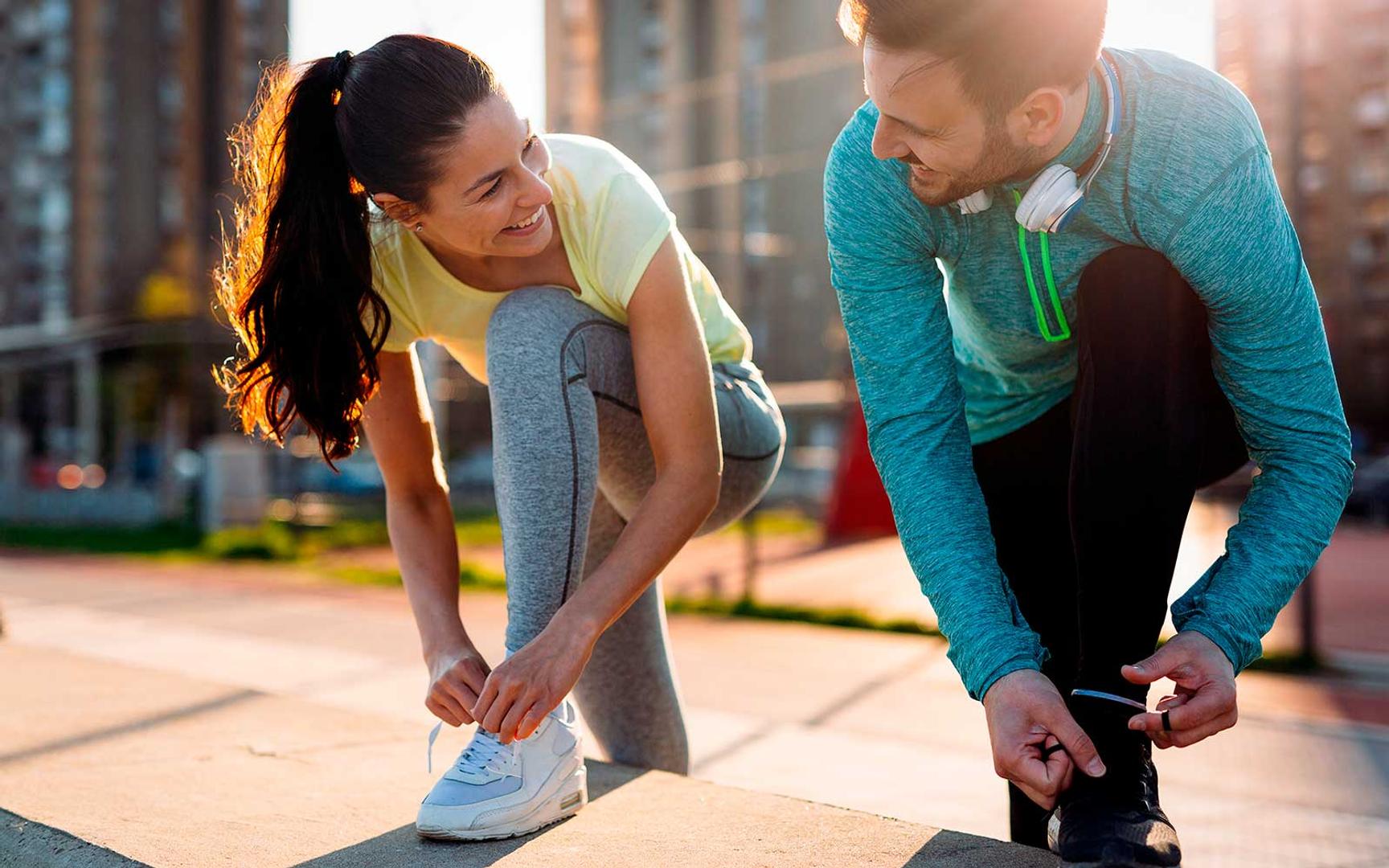 Personer som skal trene