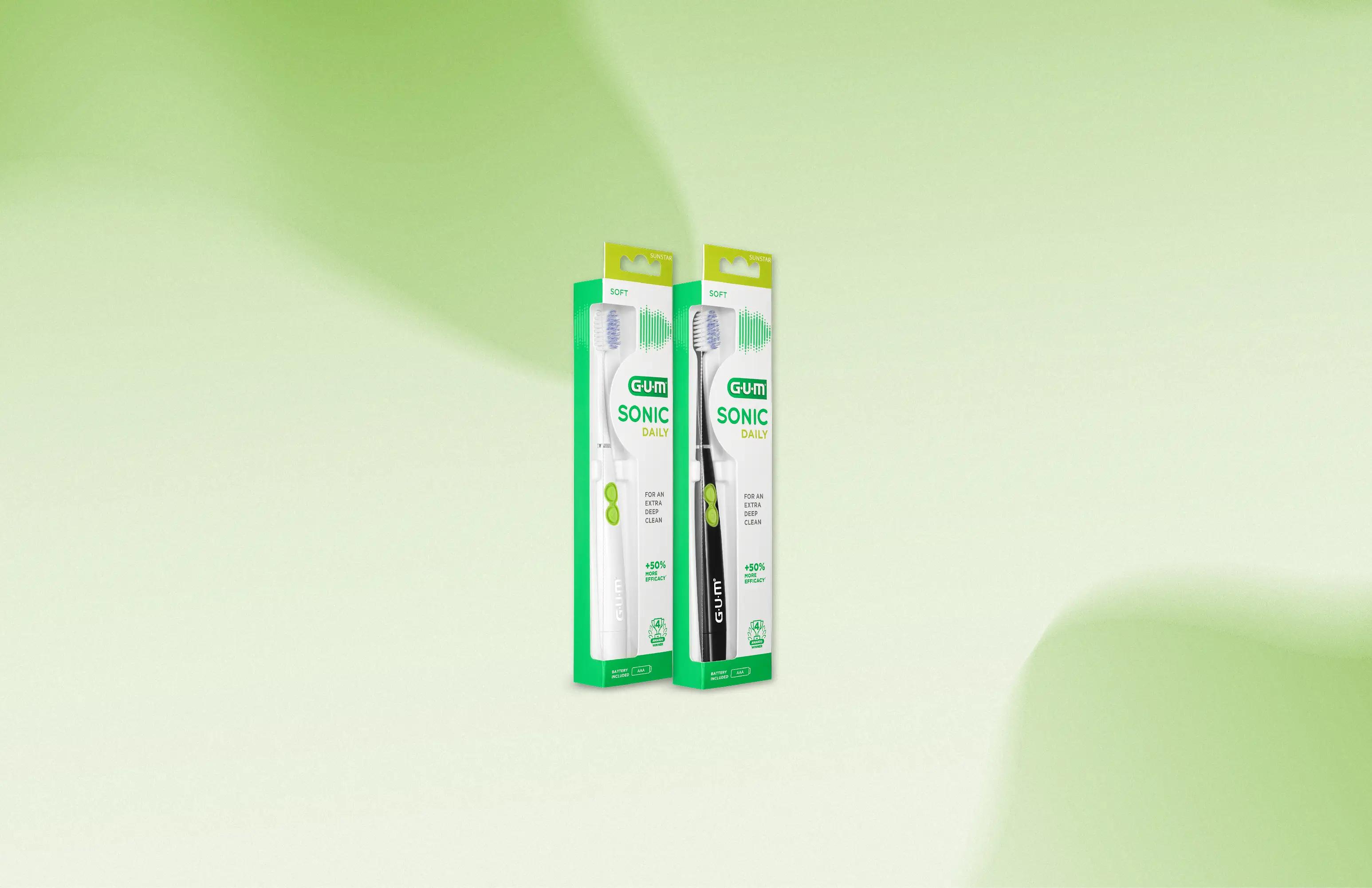 50% på GUM Sonic elektrisk tannbørste til VI+ medlemmer. Kun denne uken