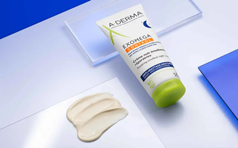 Tube med Aderma Exomega Nuit