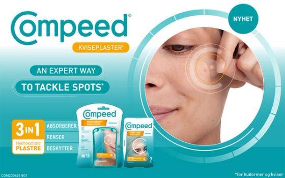 Compeed Kviseplaster – Absorberer, Renser og Beskytter Compeed Kviseplaster – Absorberer, Renser og Beskytter