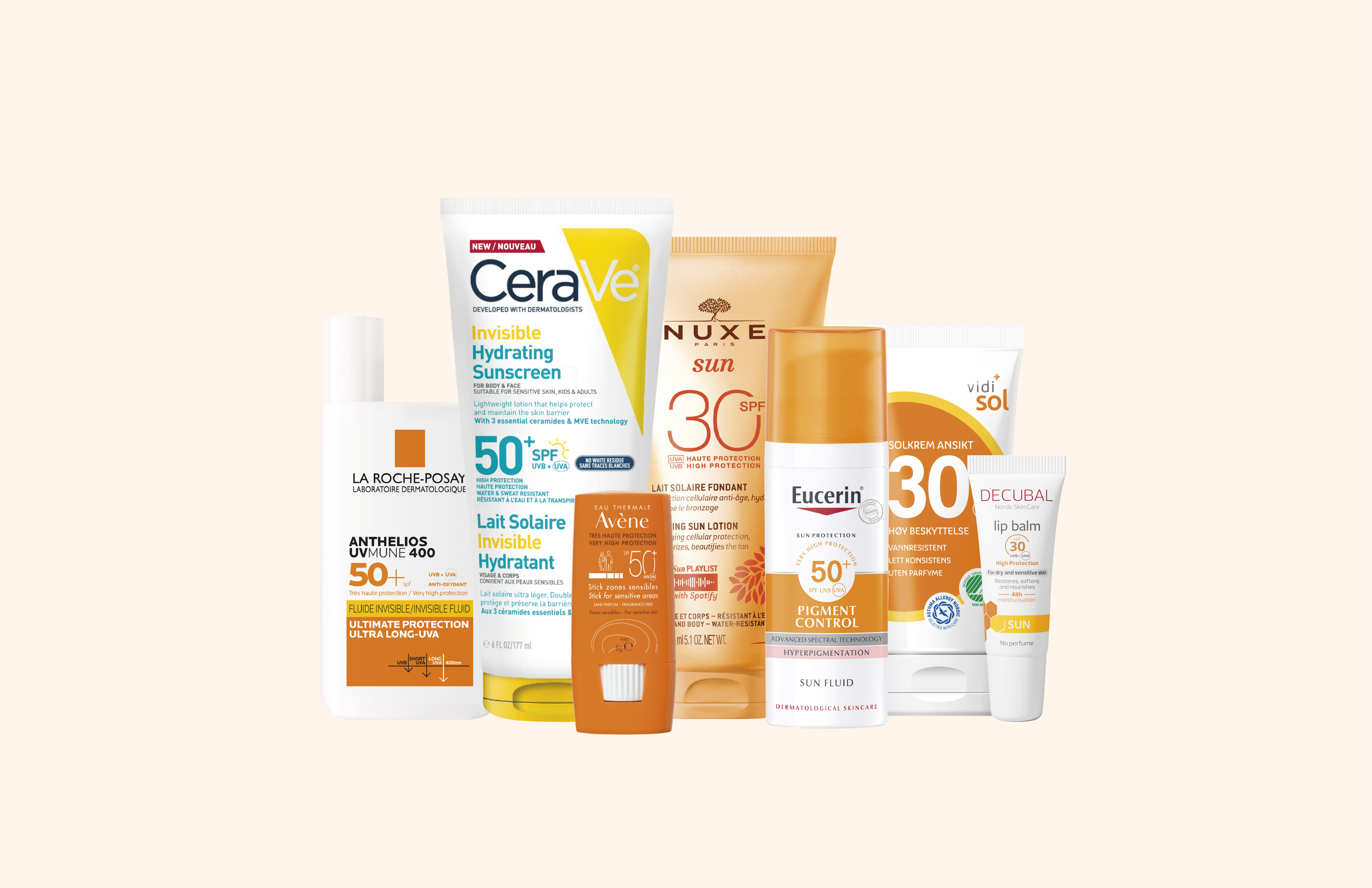 40% på utvalgt solpleie