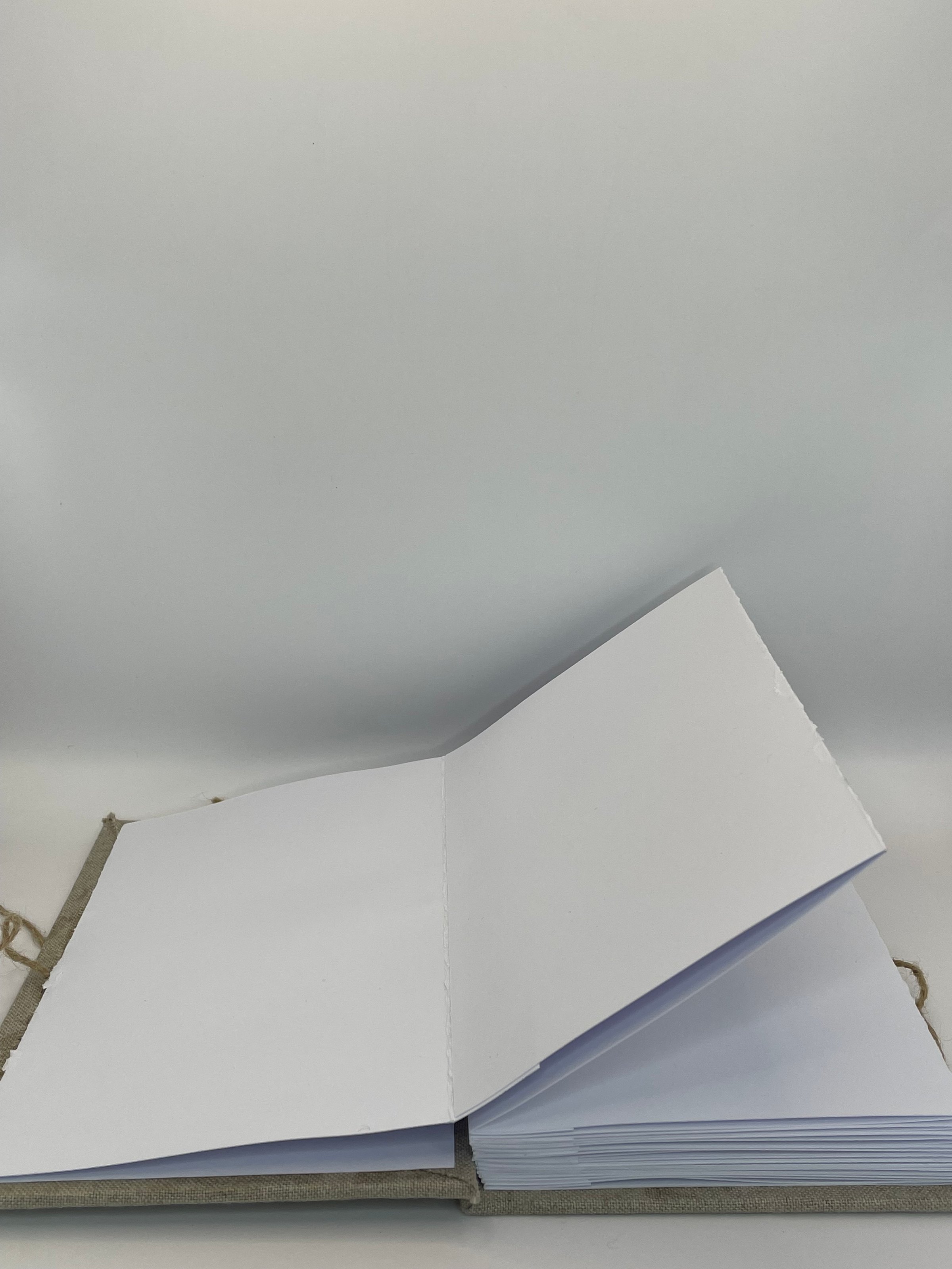 Open album book