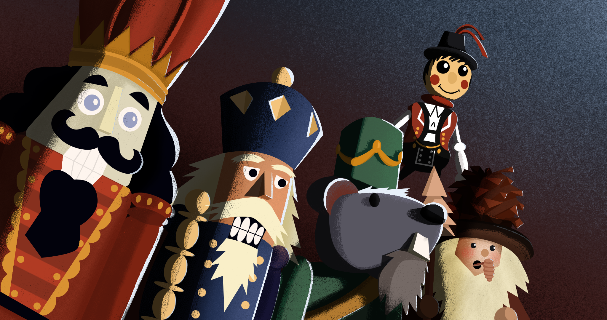 nutcrackers and other toys