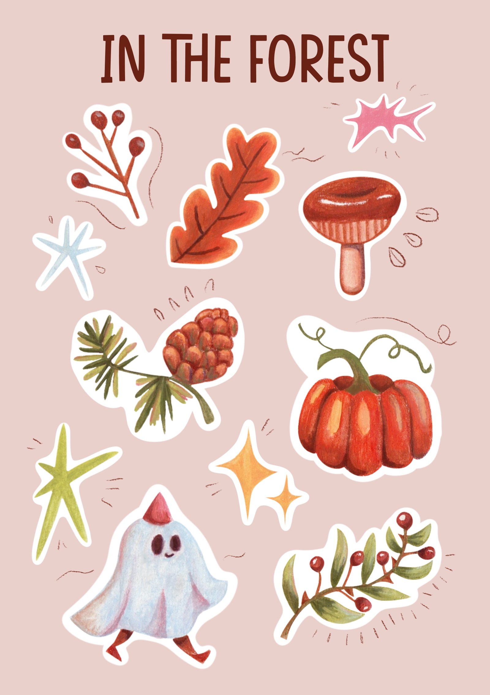 forest stickers
