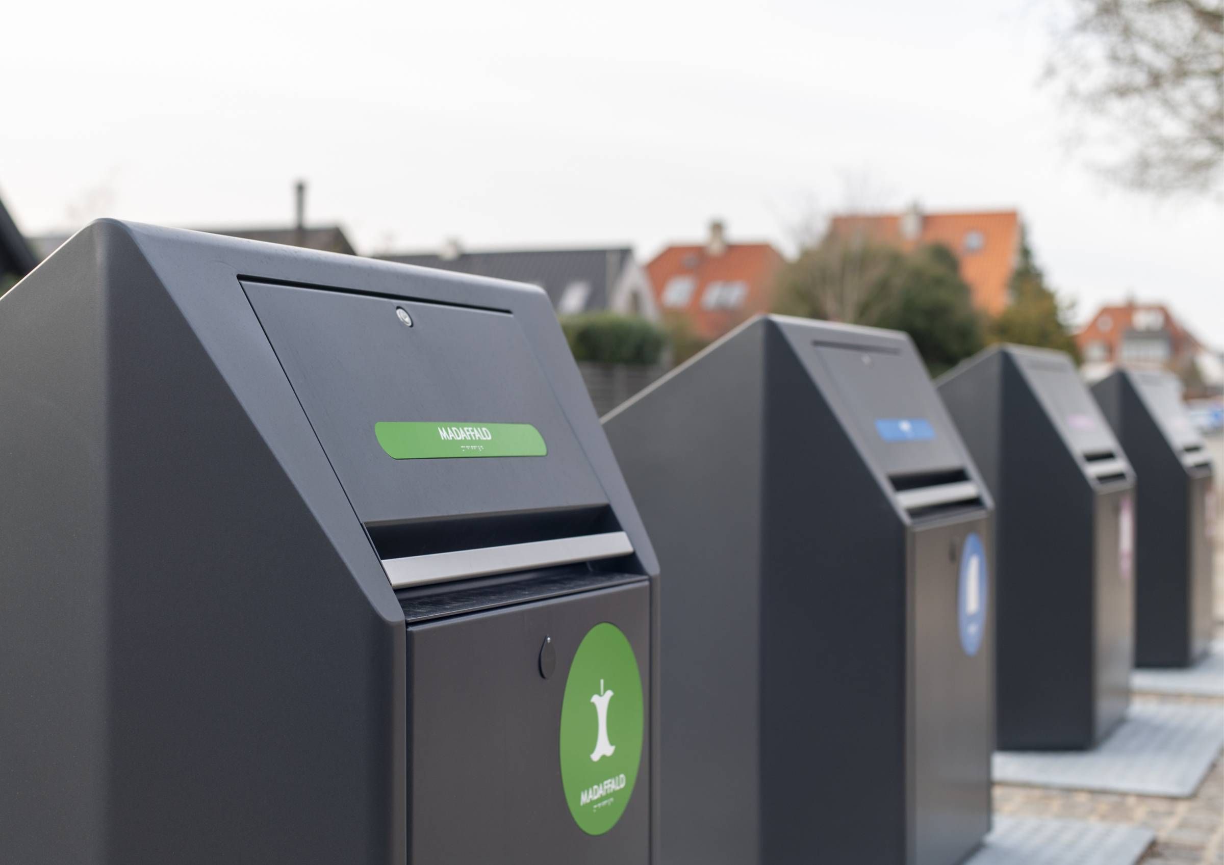 Waste sorting points Copenhagen