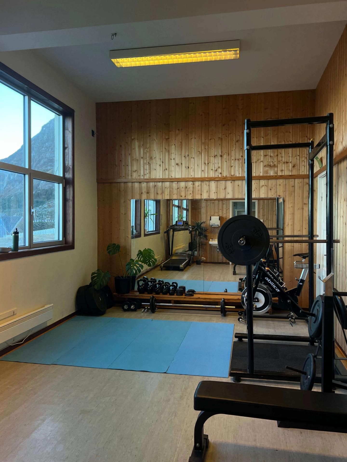 Alnes GYM - Treningsrom på Alnes skule