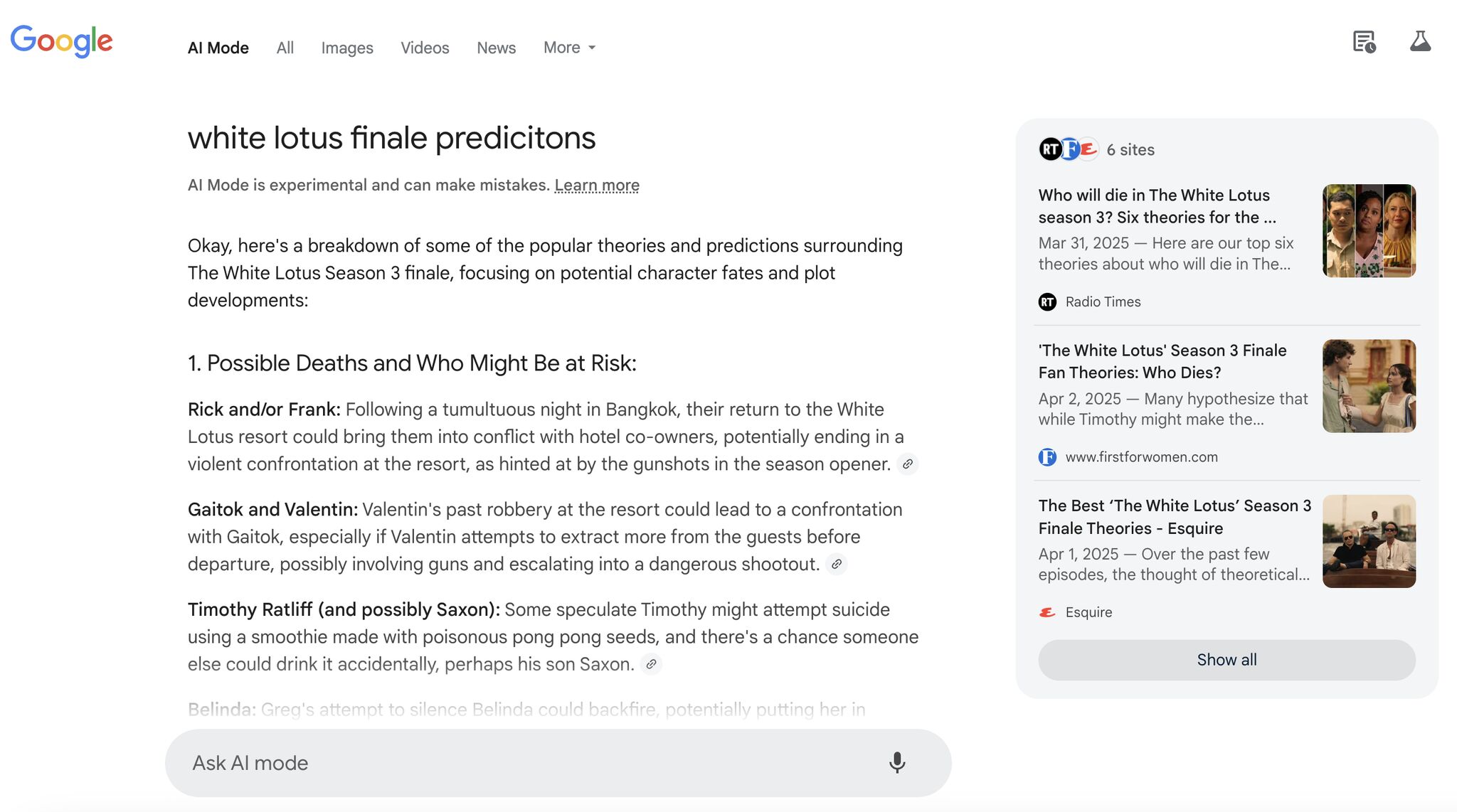 Can Google Afford to Launch AI Mode?