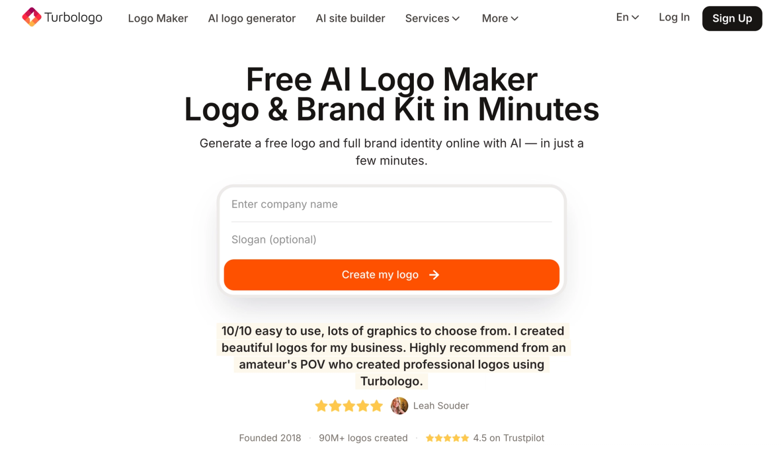 Turbologo website