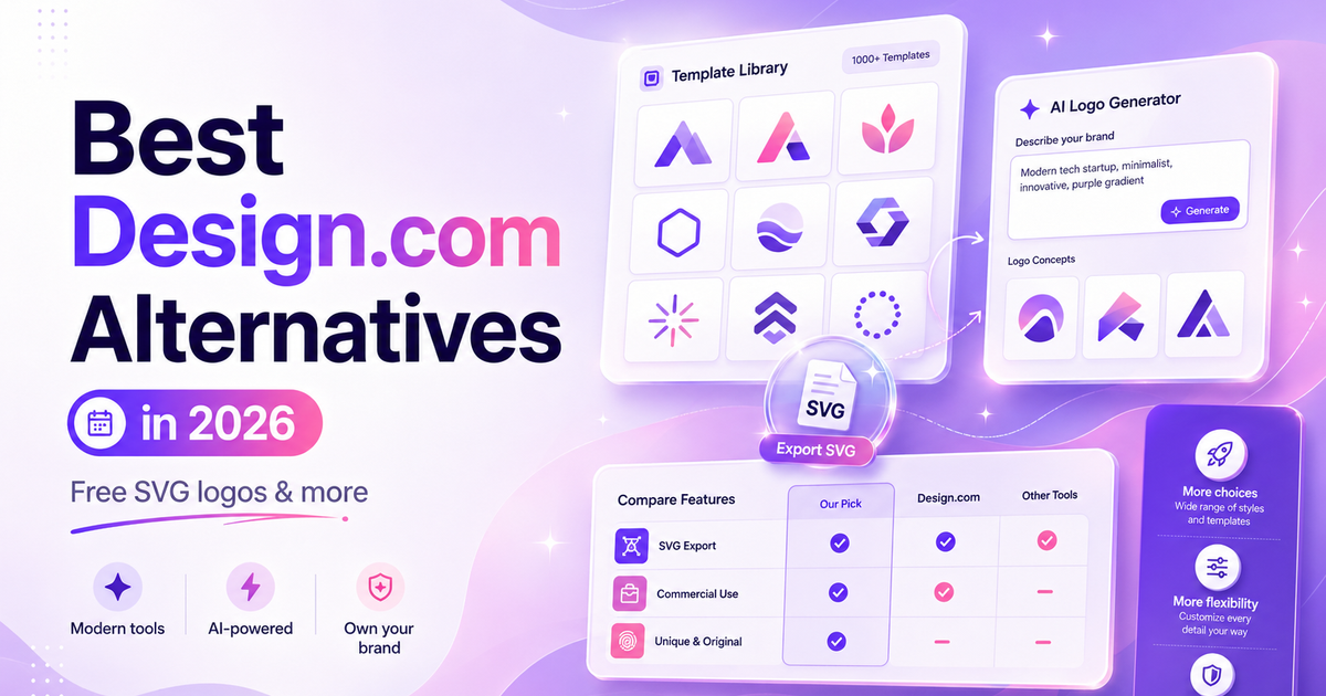 Best Design.com Alternatives in 2026: Free SVG Logos & More