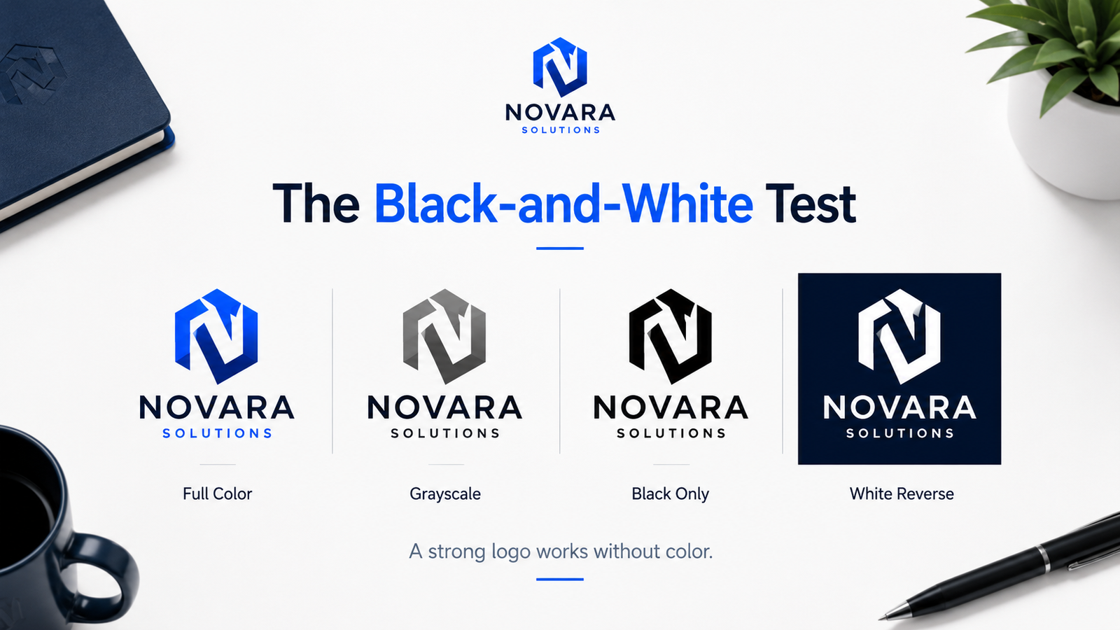 The black and white test