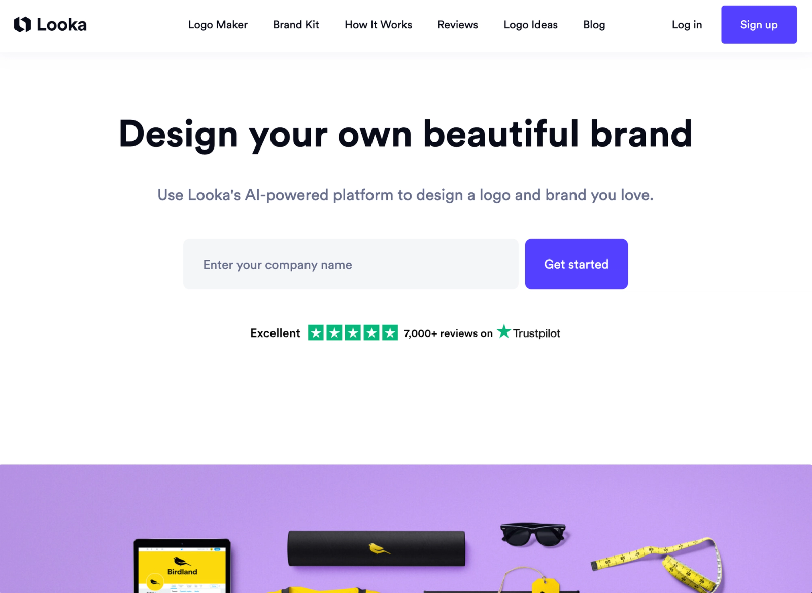 Looka logo maker