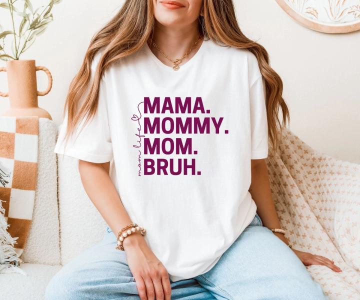 Mom Name Evolution - T-Shirt