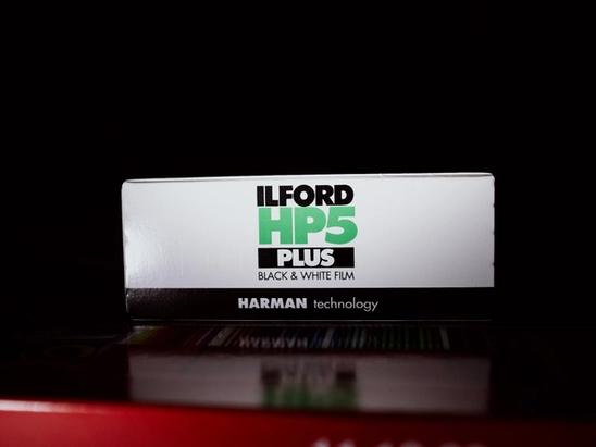 Photo of Ilford HP5 Plus in 120 format.