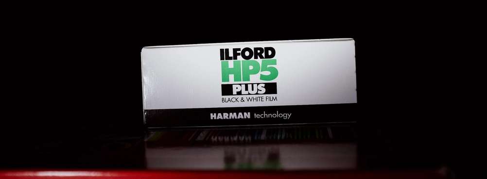 Photo of Ilford HP5 Plus in 120 format.