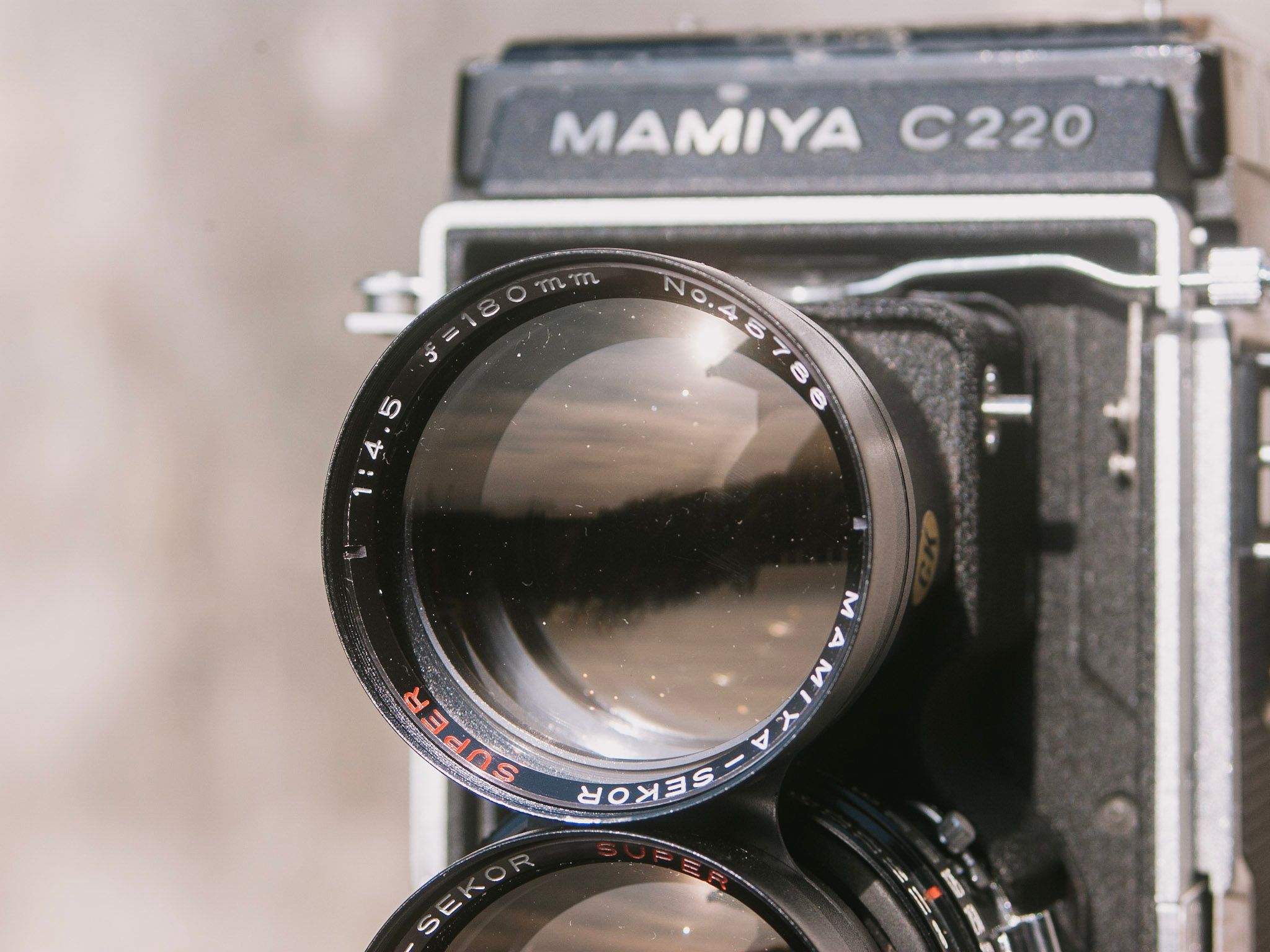 3番目の惑星 現状品 F/4.5 180mm Super Sekor Mamiya フィルムカメラ