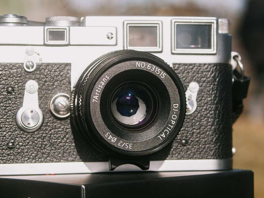 Photo of 7Artisans 35mm f2 lens.
