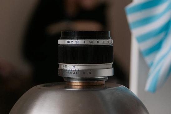 Photo of Canon 50mm f1.8 lens.