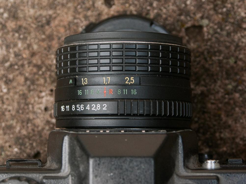 Photo of Helios-44M-5 lens.